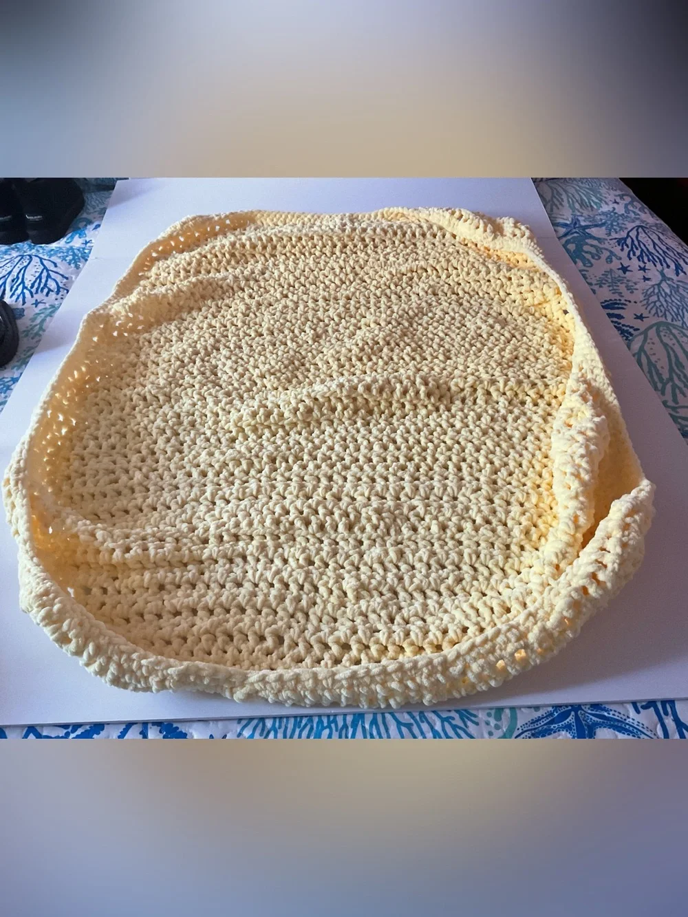 Handmade hand crocheted